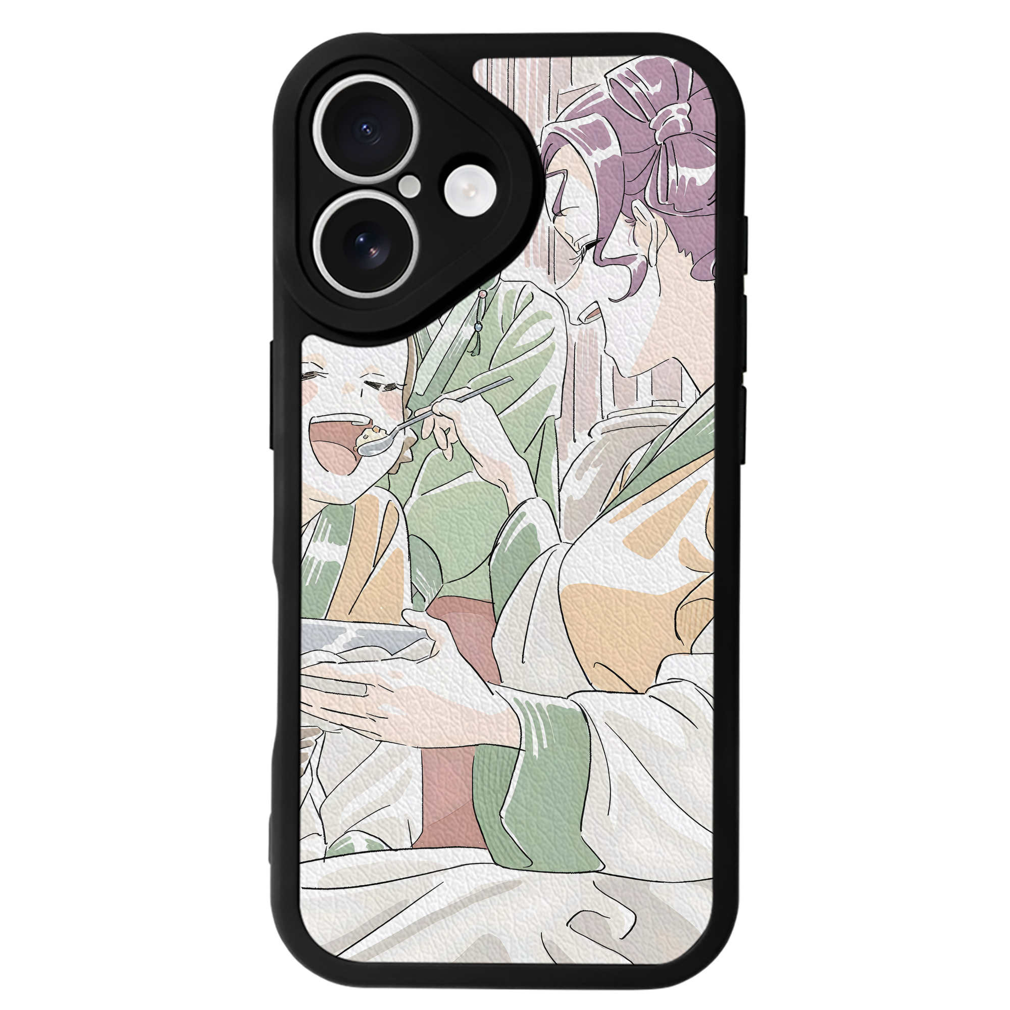 薬屋のひとりごと The Apothecary Diaries 【iPhone 16シリーズ対応】シリコンスマホケース（レザー調） 材質：シリコン